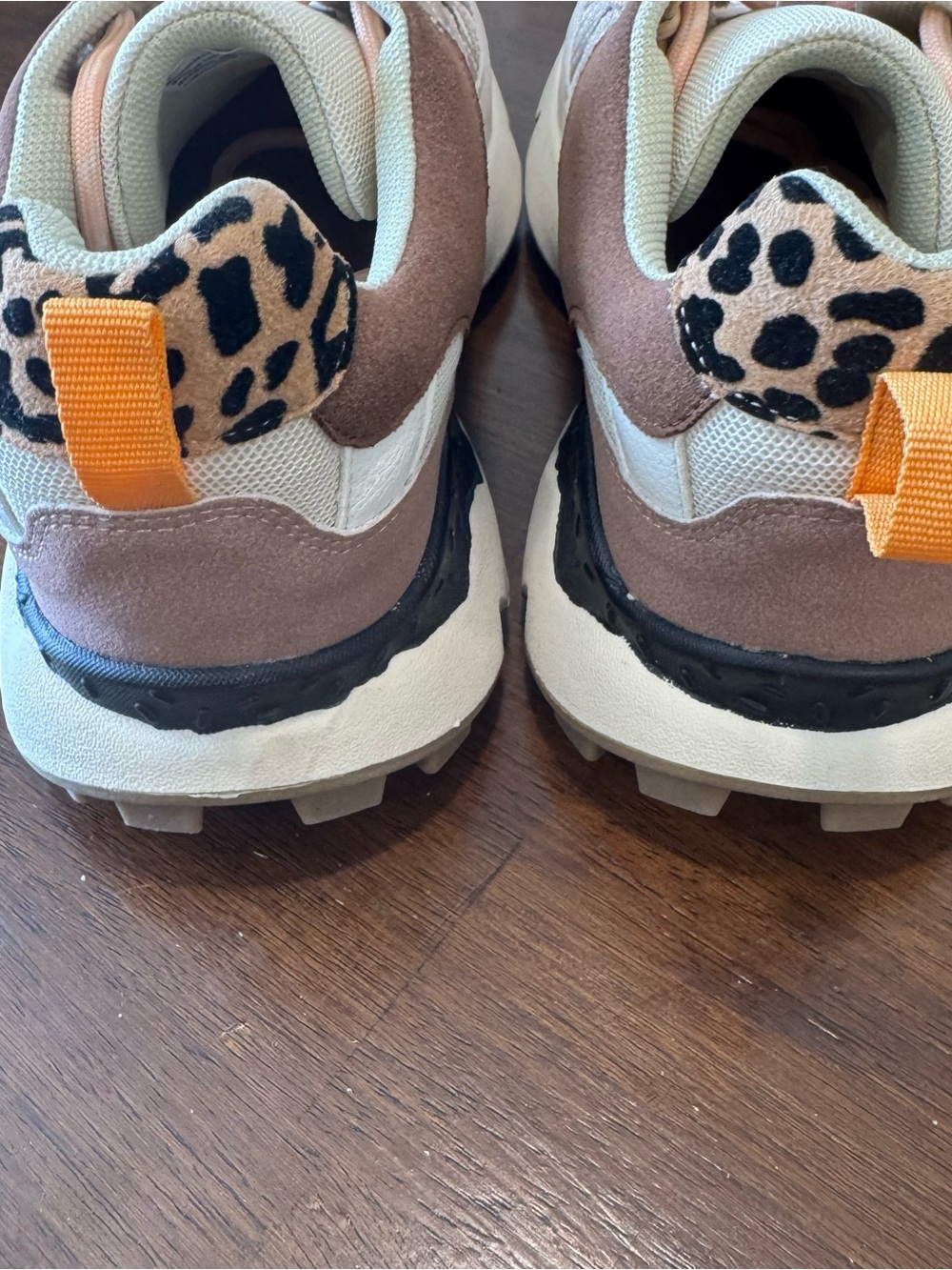Mia Nile Sneaker Leopard Print Nuetral Chunky Women’s Size 9 NWT - Picture 4 of 12